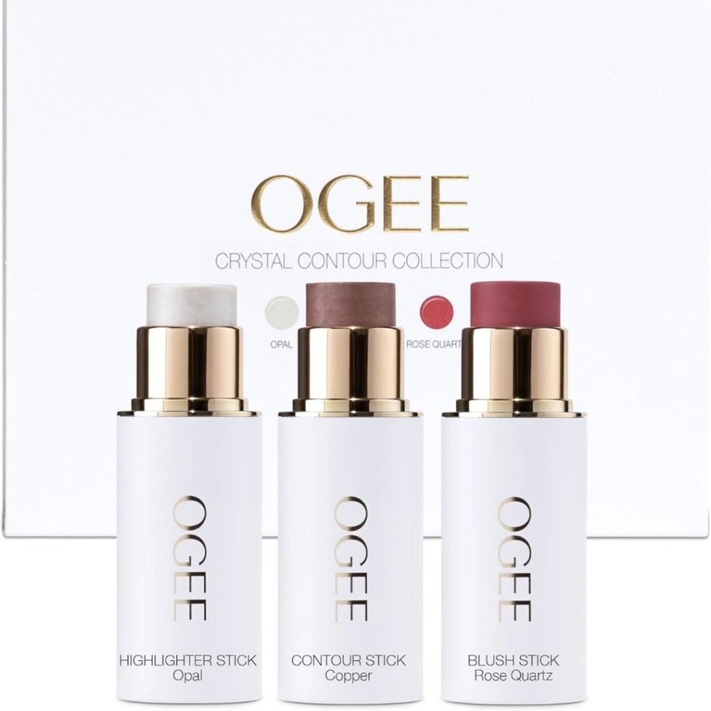 NIB Ogee Face Stick Crystal Collection Trio Contour Stick Makeup Collection Trio